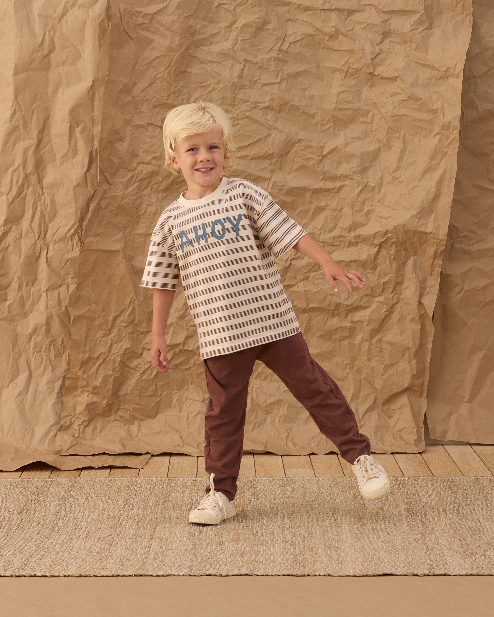 Rylee + Cru ライリーアンドクルー ベビー服 子供服 リラックスTシャツ　アホイ