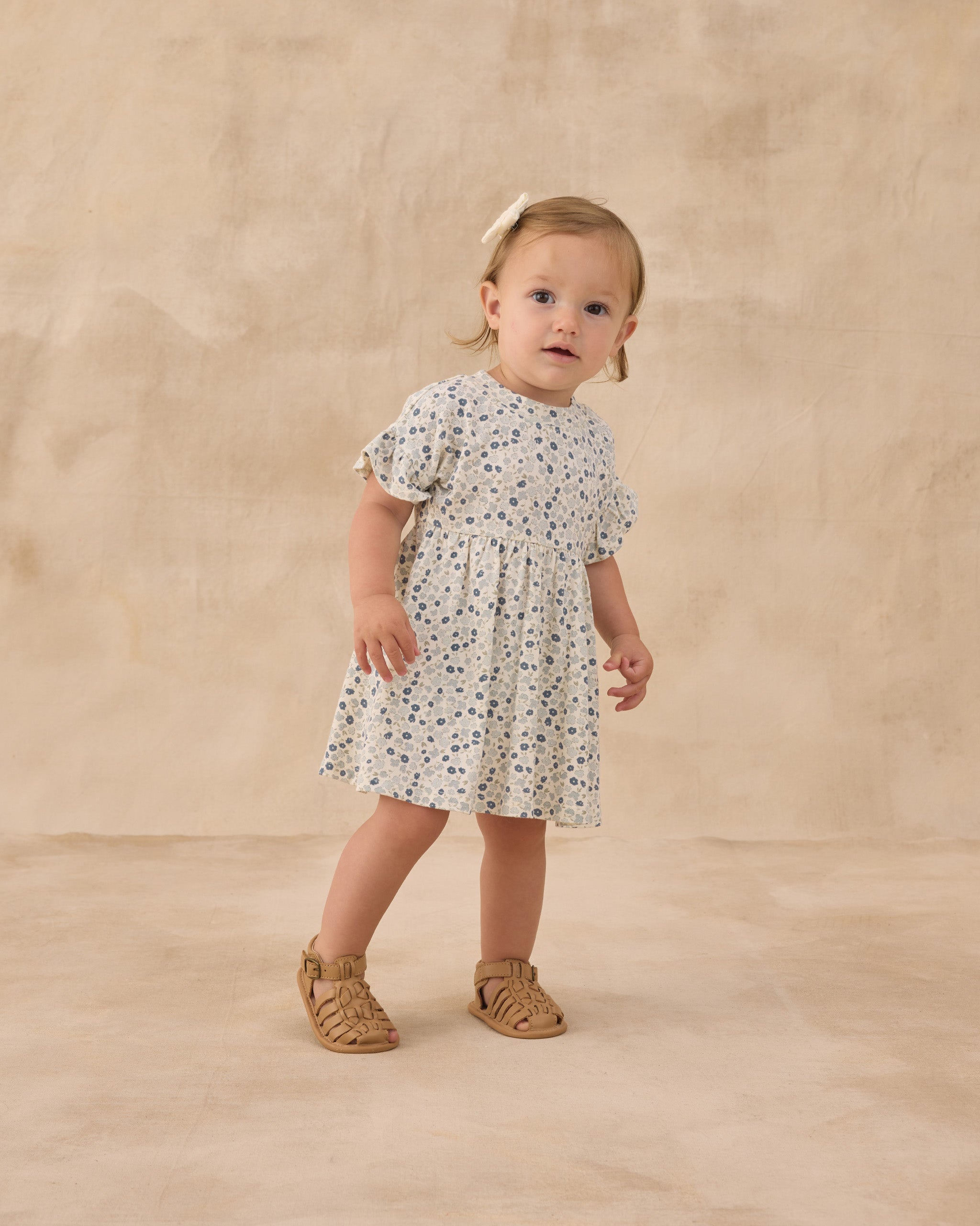 Rylee + Cru ライリーアンドクルー ベビー服 子供服 ベビードールドレス　ブルーディッツィー