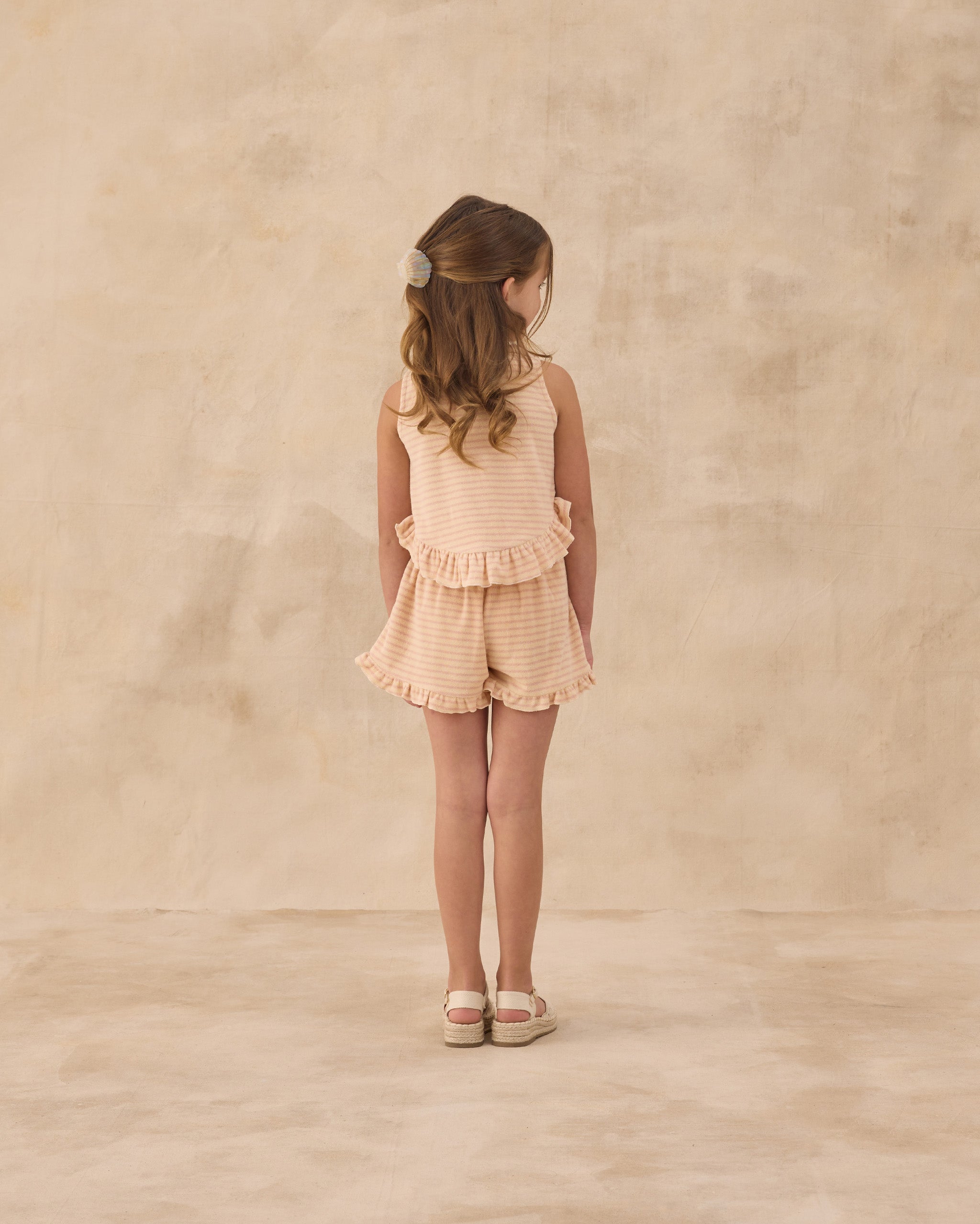 Rylee + Cru ライリーアンドクルー ベビー服 子供服 シェルクリップセット　シーフォーム　ナチュラル