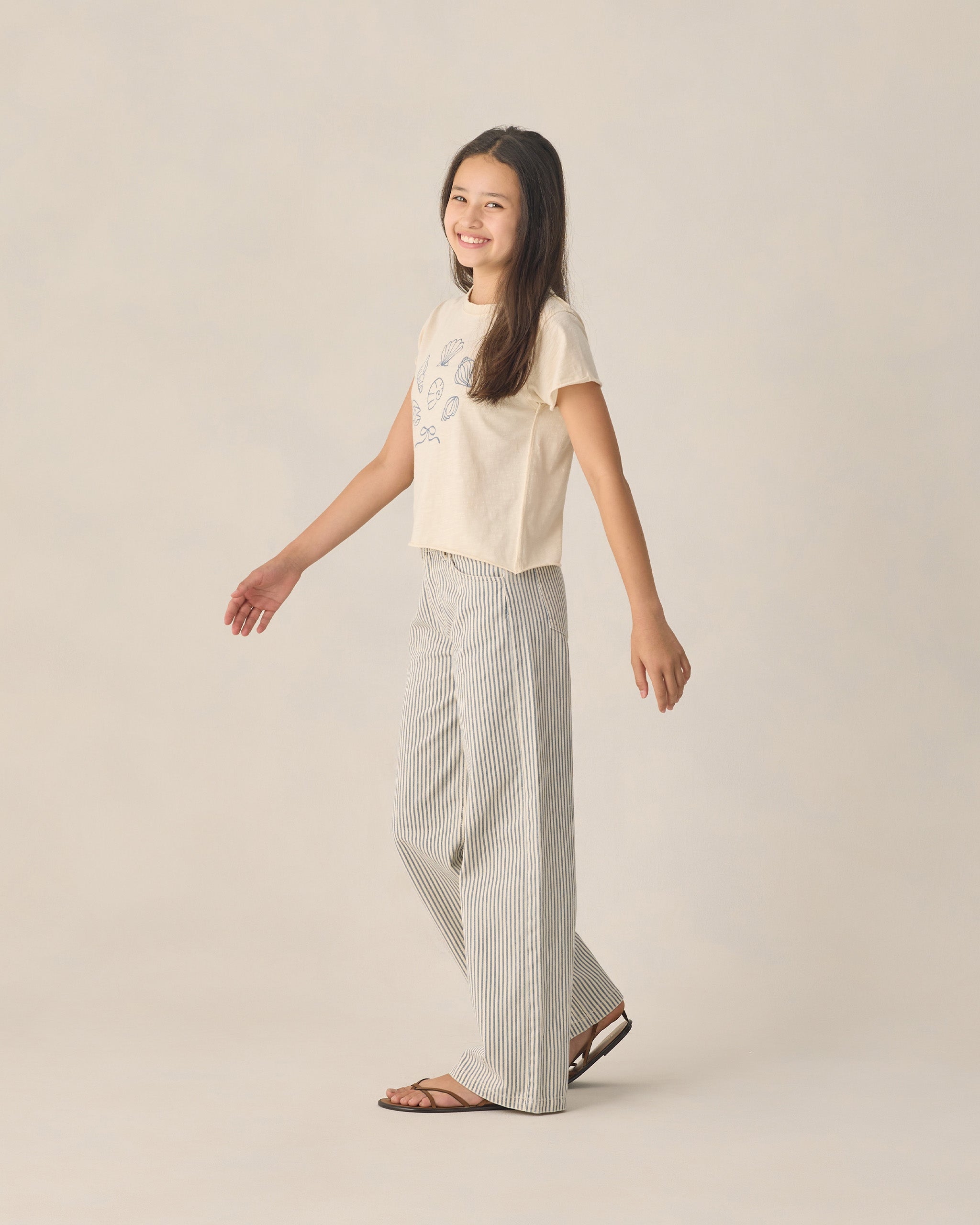 Rylee + Cru ライリーアンドクルー ベビー服 子供服 ヴィンテージTシャツ　シェルズ - ティーン