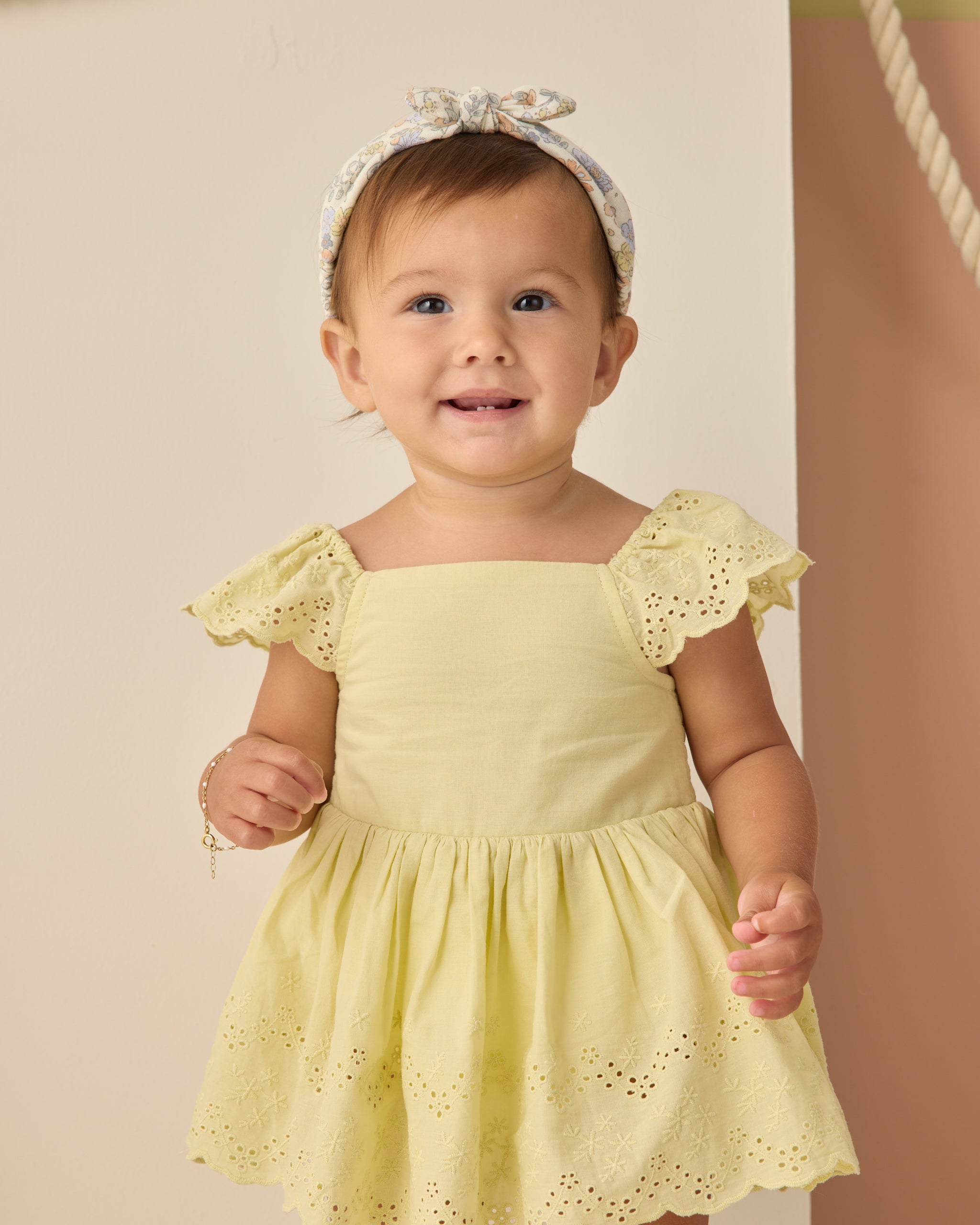 Rylee + Cru ライリーアンドクルー ベビー服 子供服 レミ ロンパース　シトロン
