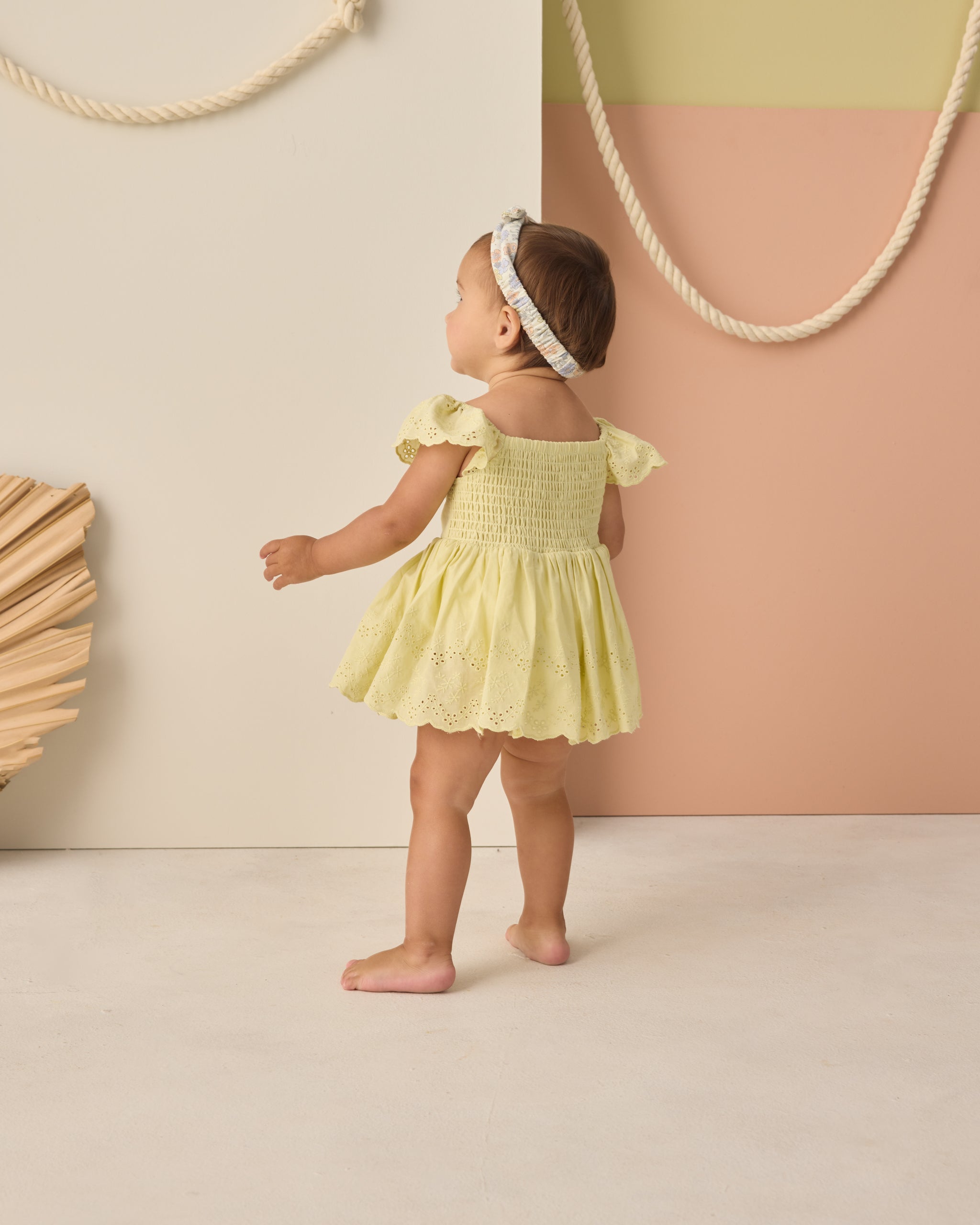 Rylee + Cru ライリーアンドクルー ベビー服 子供服 レミ ロンパース　シトロン