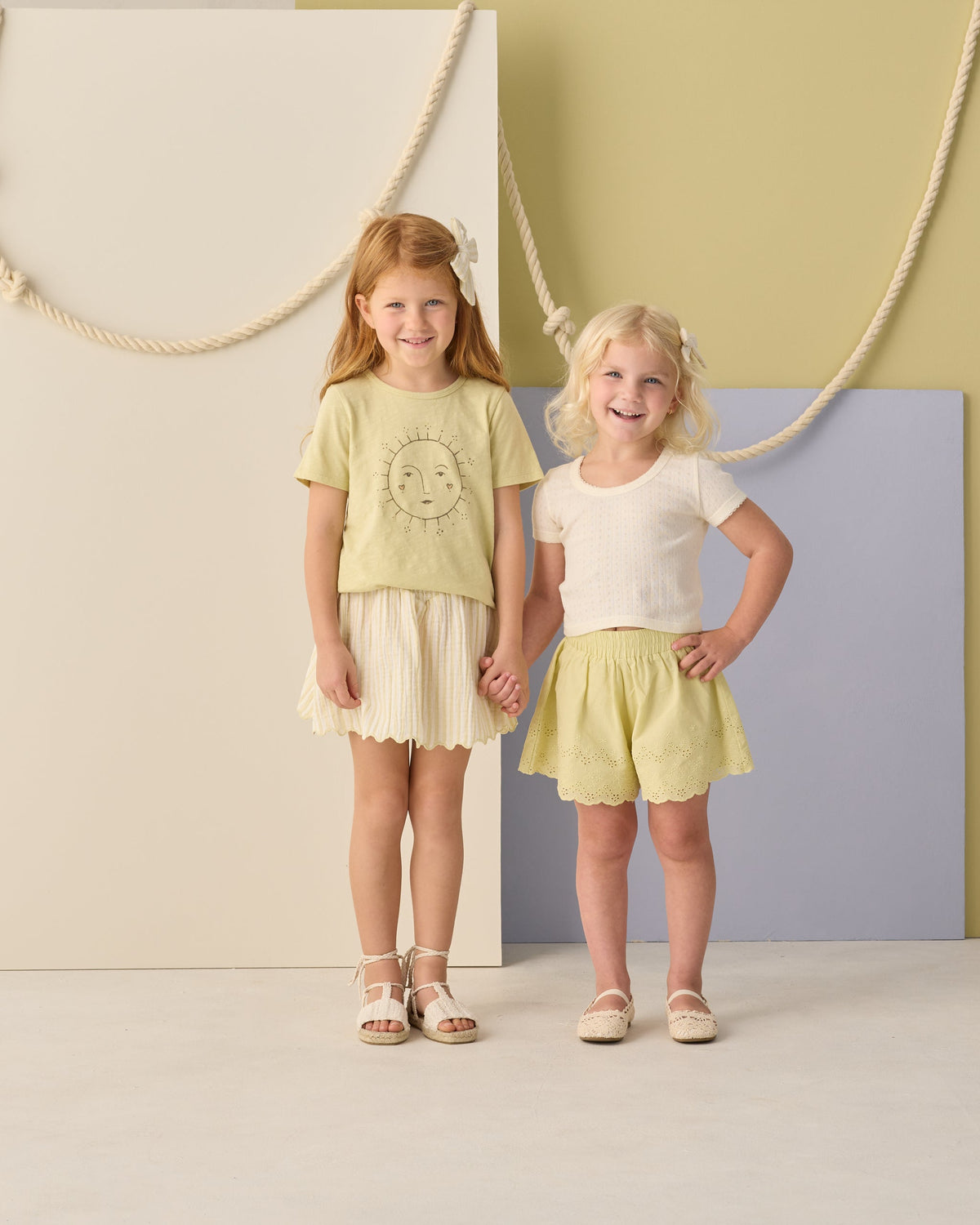 Rylee + Cru ライリーアンドクルー ベビー服 子供服 レミショート　シトロン