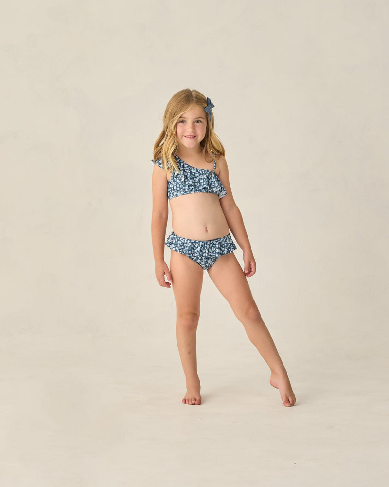 Skirted Bikini Navy Floral