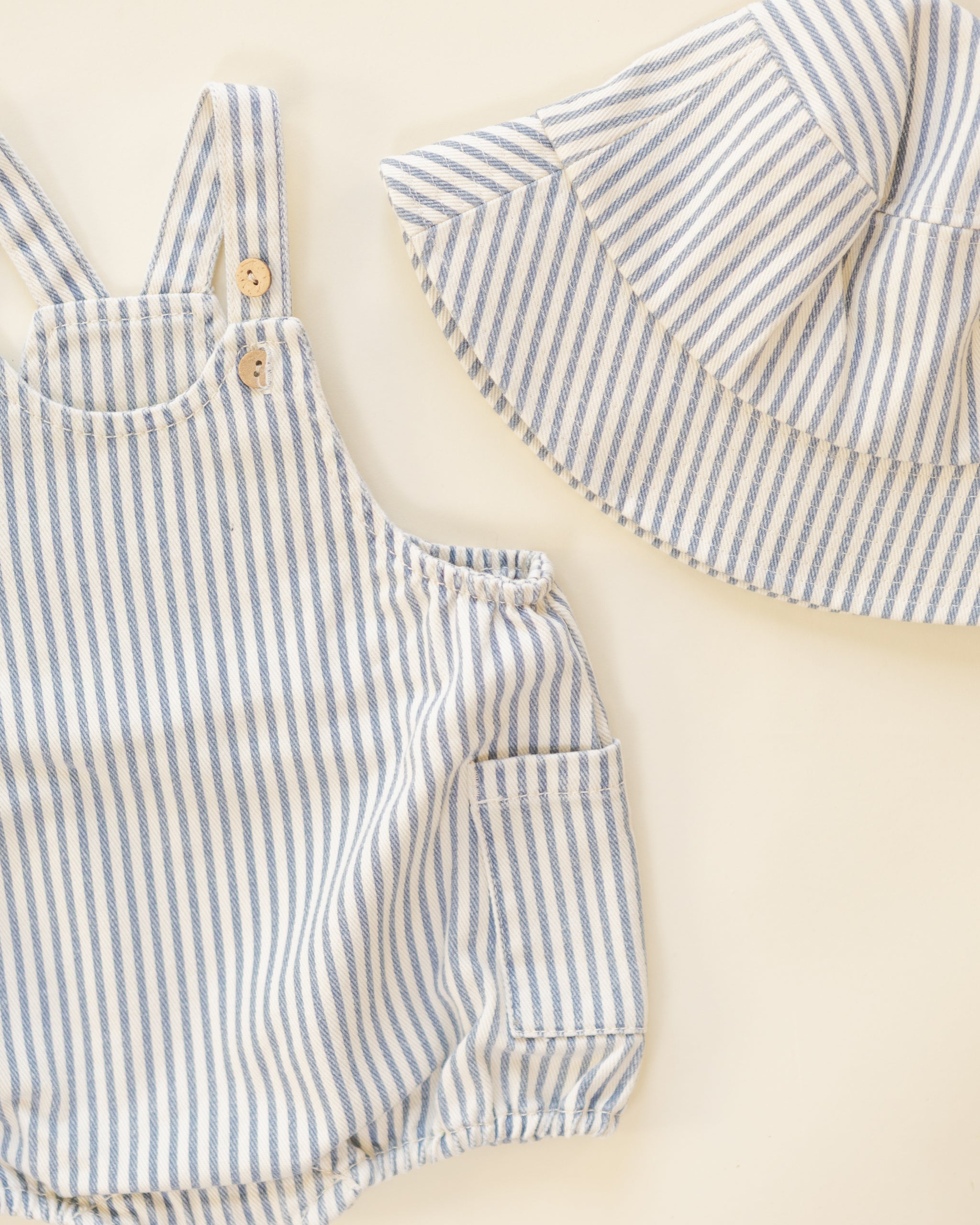 Rylee + Cru ライリーアンドクルー ベビー服 子供服 バケットハット　レイルロードストライプ