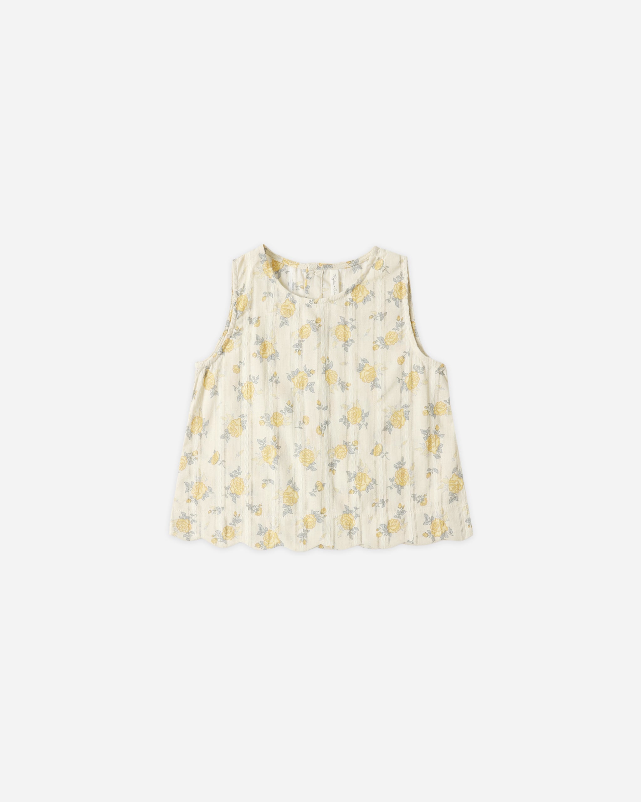 Rylee + Cru ライリーアンドクルー ベビー服 子供服 レニートップ　レモンディッツィーフラワー