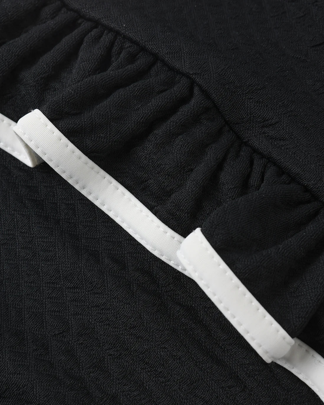 Skirted One-Piece Black