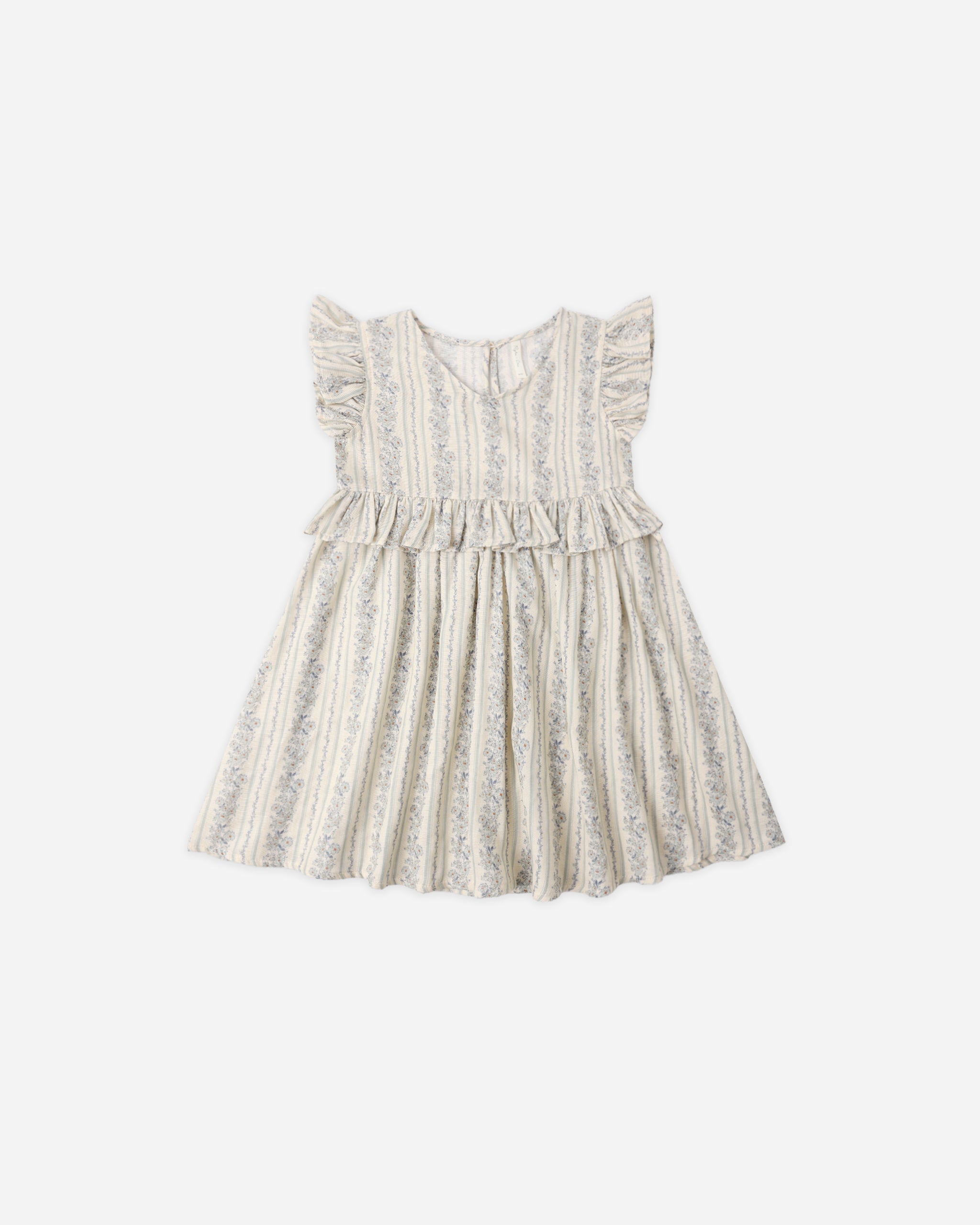 Rylee + Cru ライリーアンドクルー ベビー服 子供服 ブリエルドレス　ブルーフローラル