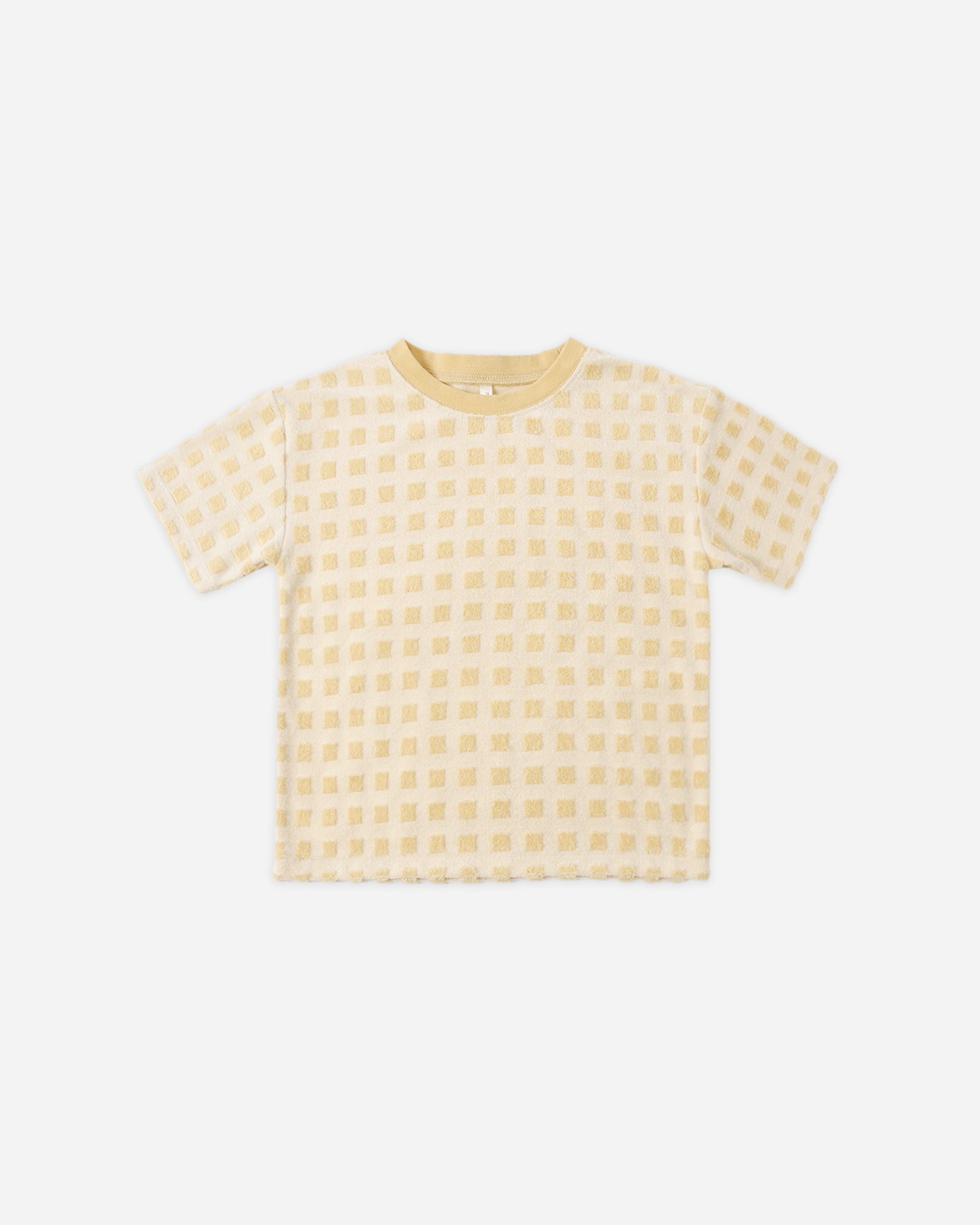 Rylee + Cru ライリーアンドクルー ベビー服 子供服 リラックスTシャツ　バタースコッチグリッド