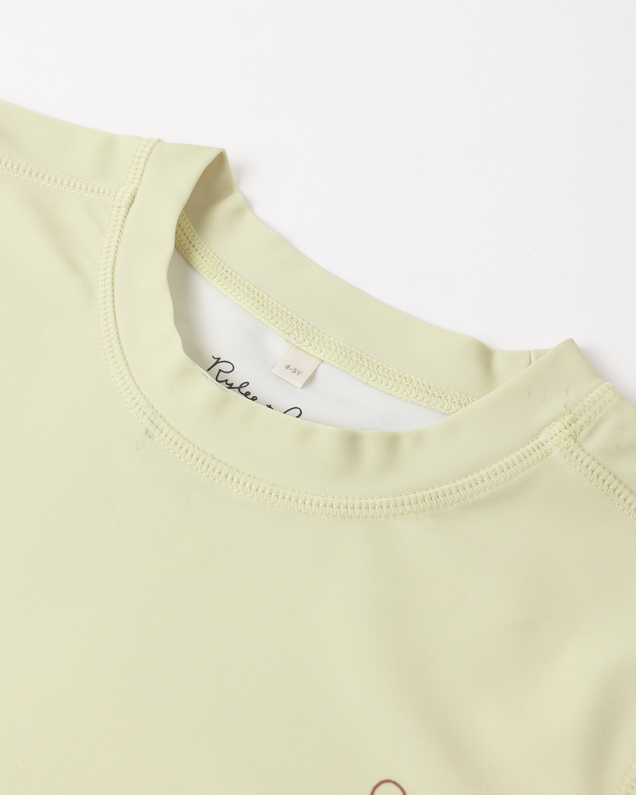 Rylee + Cru ライリーアンドクルー ベビー服 子供服 ショートスリーブラッシュガード　シトロン