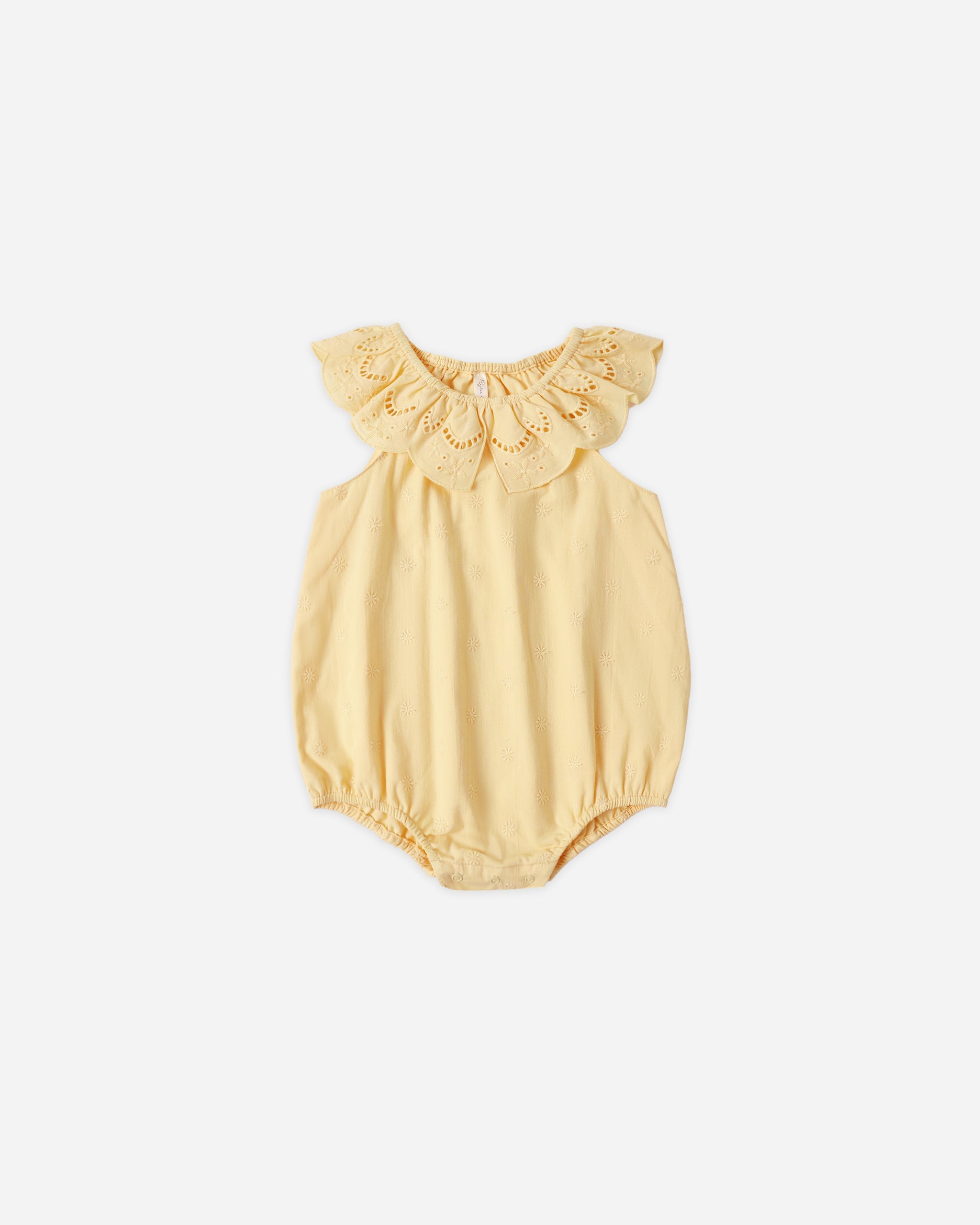 Rylee + Cru ライリーアンドクルー ベビー服 子供服 マイラ ロンパース　レモン