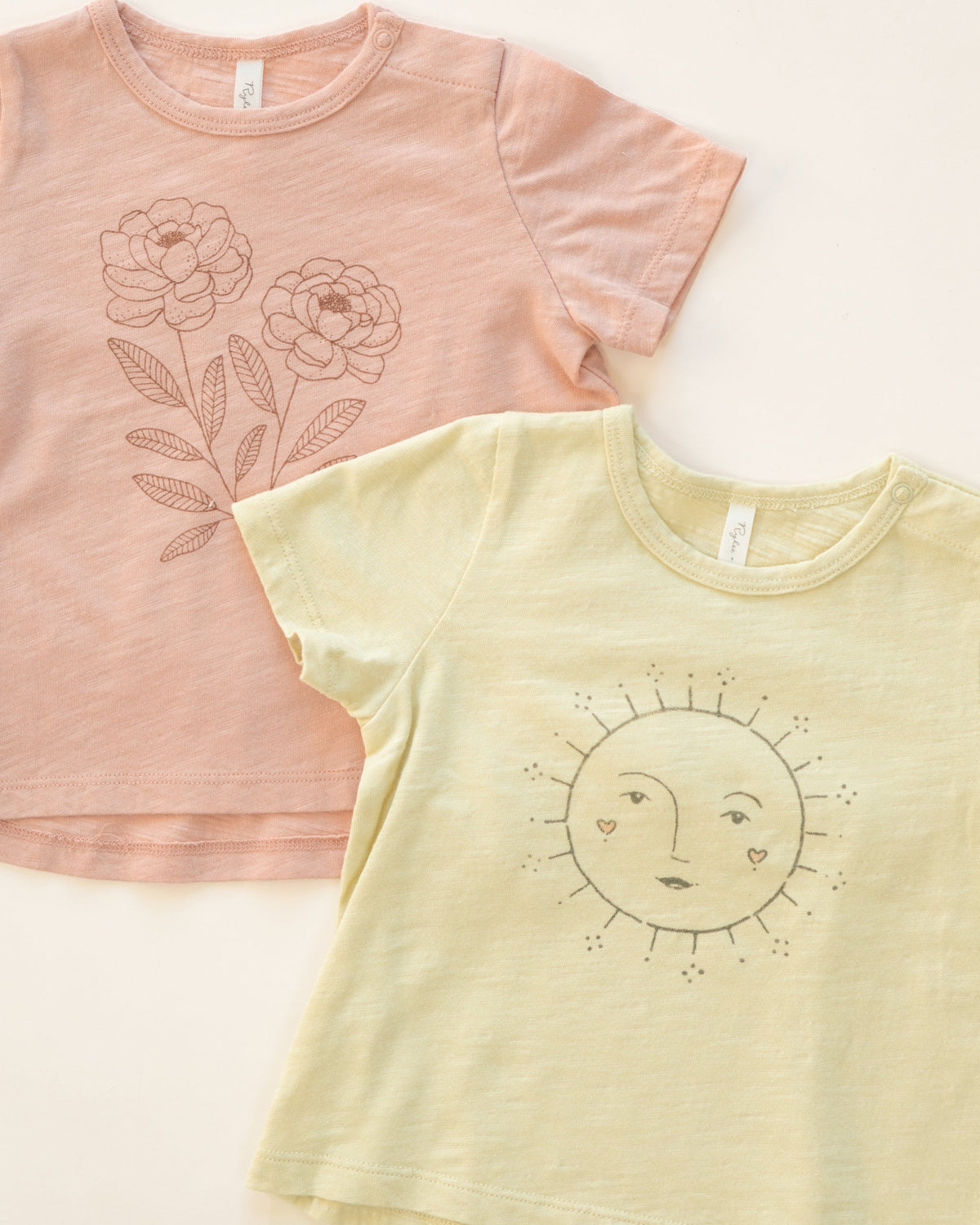 Rylee + Cru ライリーアンドクルー ベビー服 子供服 ベーシックTシャツ　ピオニー
