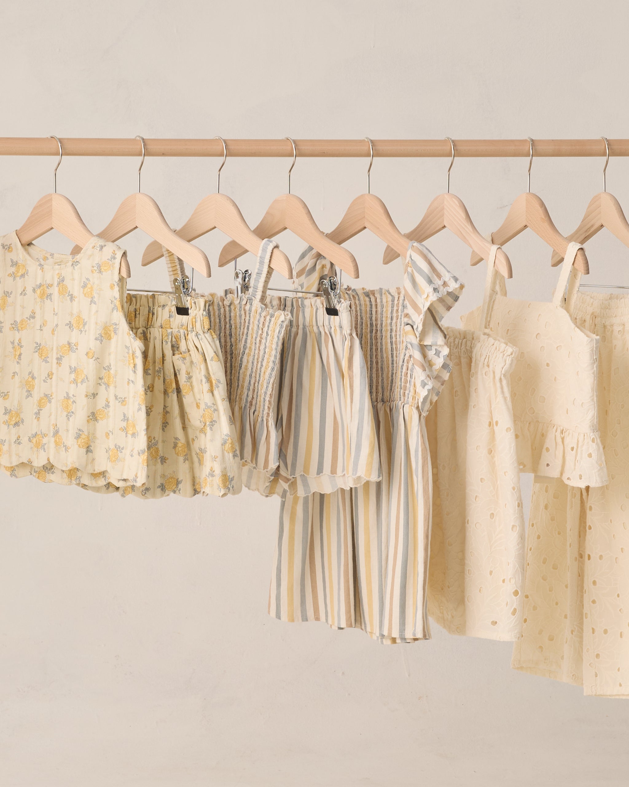 Rylee + Cru ライリーアンドクルー ベビー服 子供服 リンゼイドレス　バレンシアストライプ