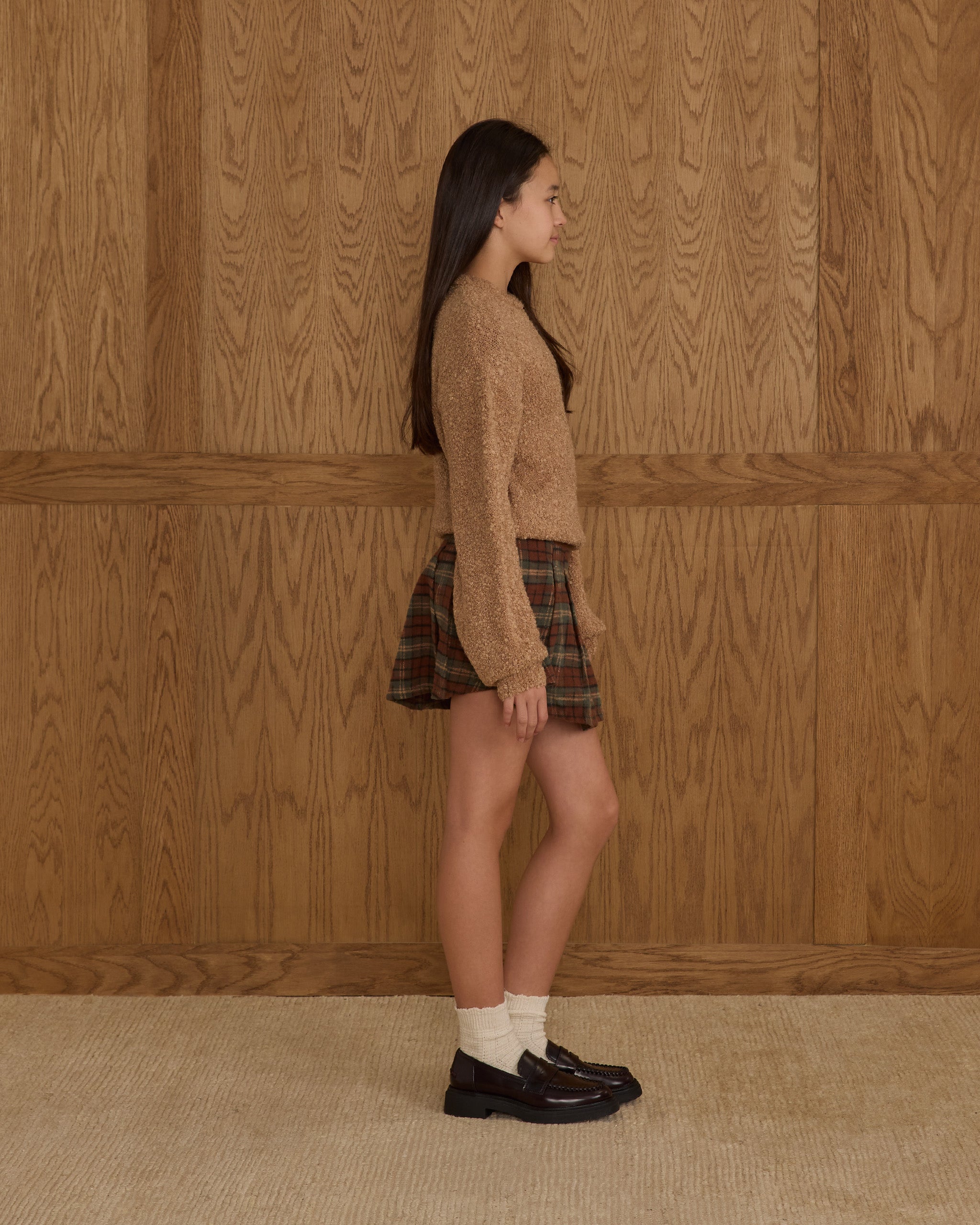 Rylee + Cru ライリーアンドクルー ベビー服 子供服  アスペンセーター　トフィーブークレ