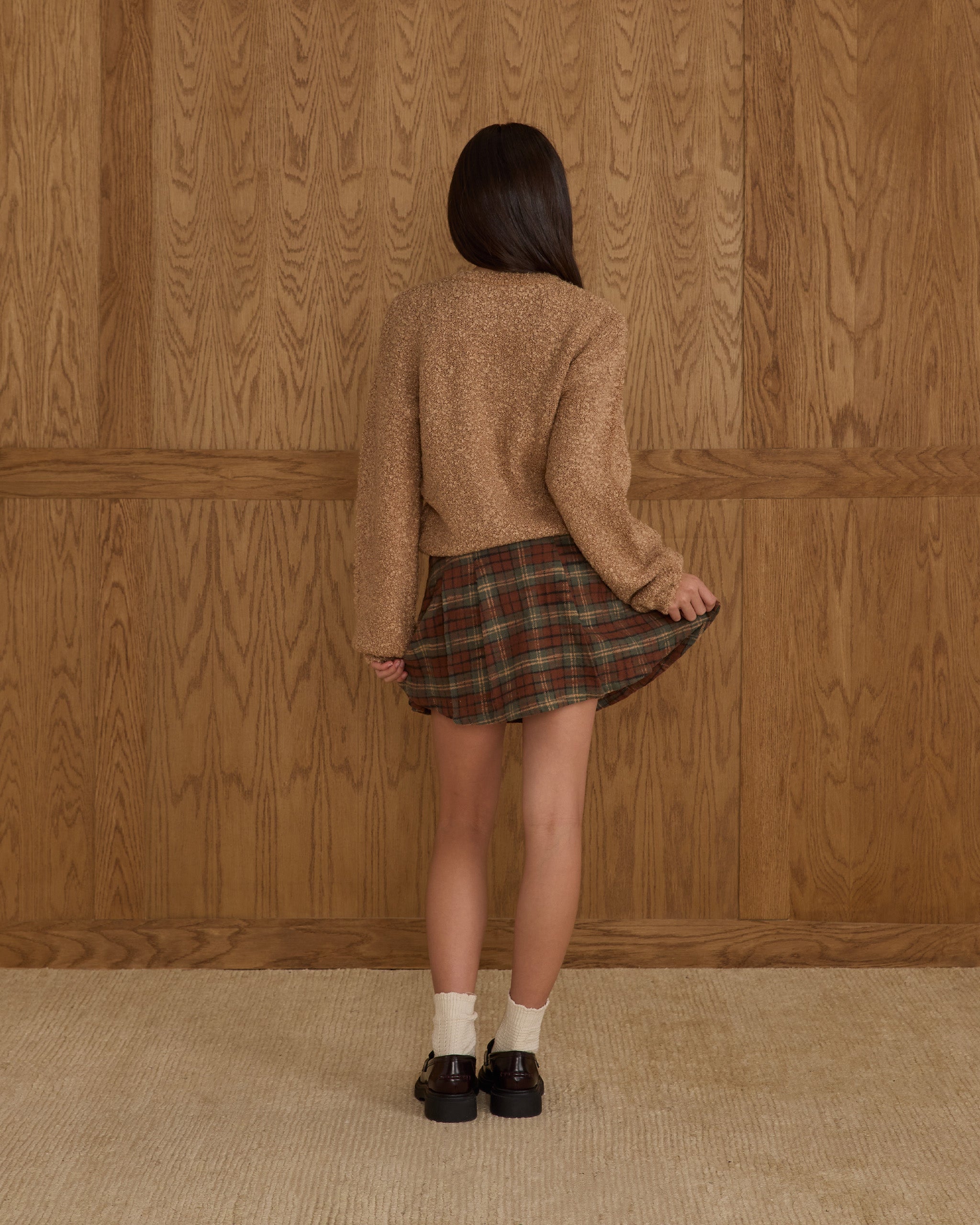 Rylee + Cru ライリーアンドクルー ベビー服 子供服  アスペンセーター　トフィーブークレ