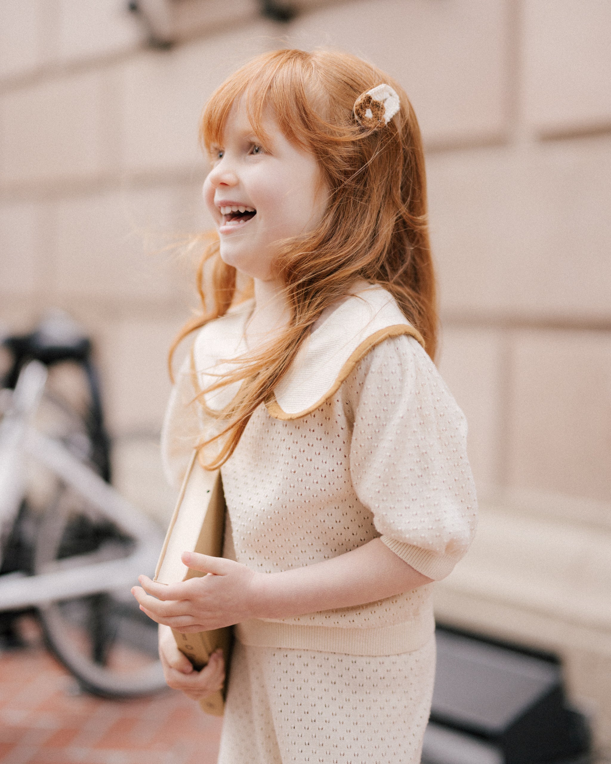 Rylee + Cru ライリーアンドクルー ベビー服 子供服  クロシェクリップ　ゴールデン