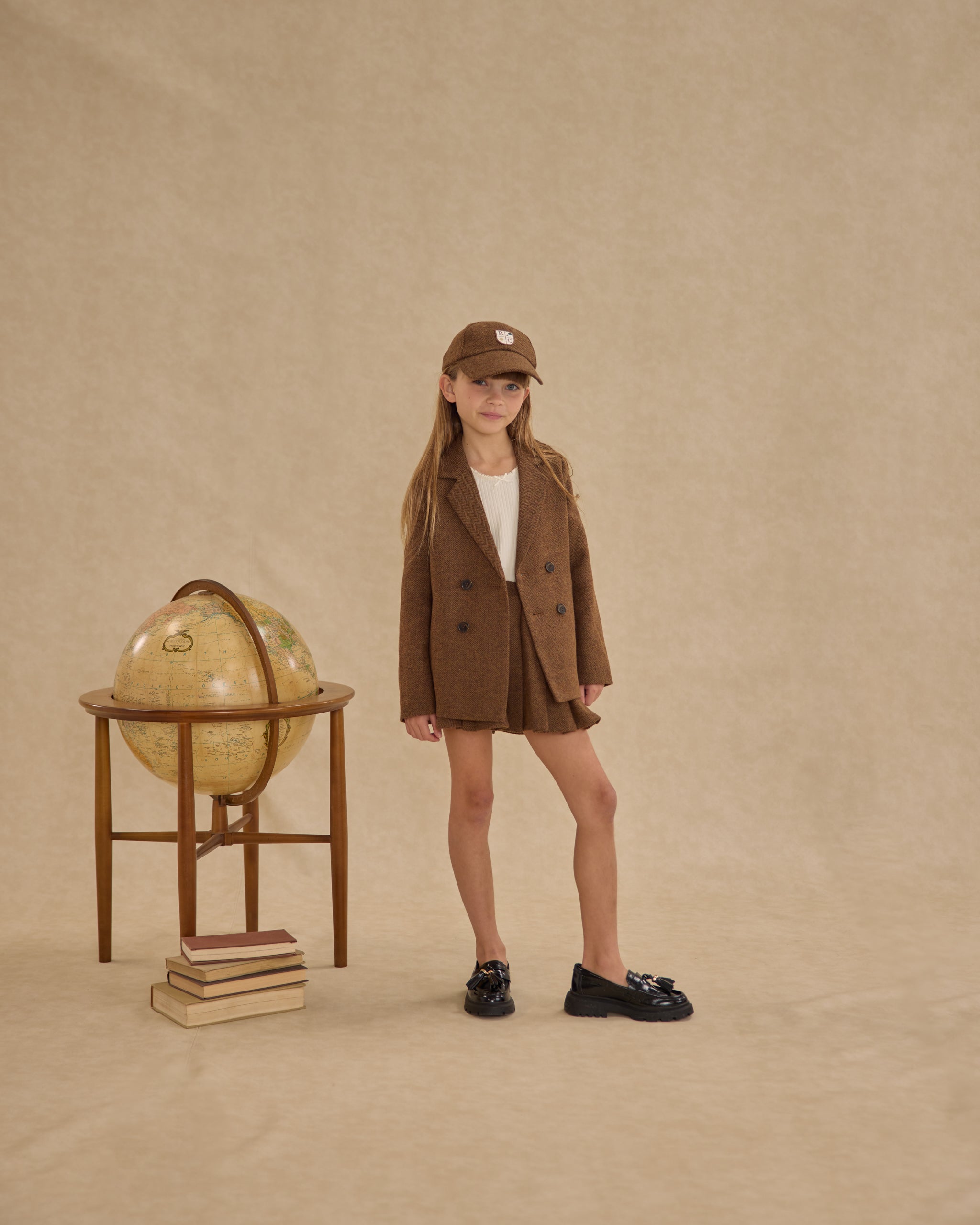 Rylee + Cru ライリーアンドクルー ベビー服 子供服  プリーツミニスカート　ラスティックチェック