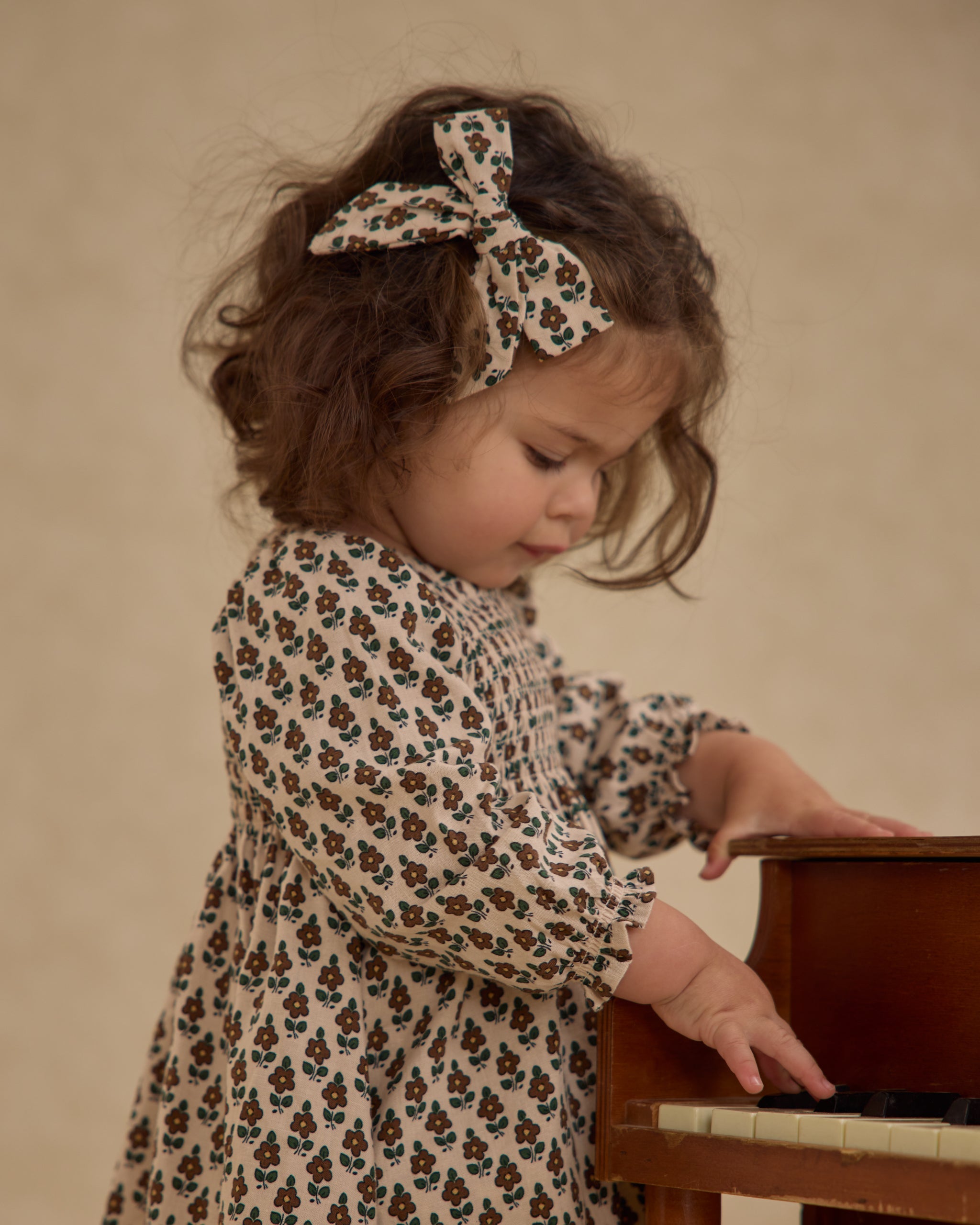 Rylee + Cru ライリーアンドクルー ベビー服 子供服  カプリドレス　ハーベストフローラル