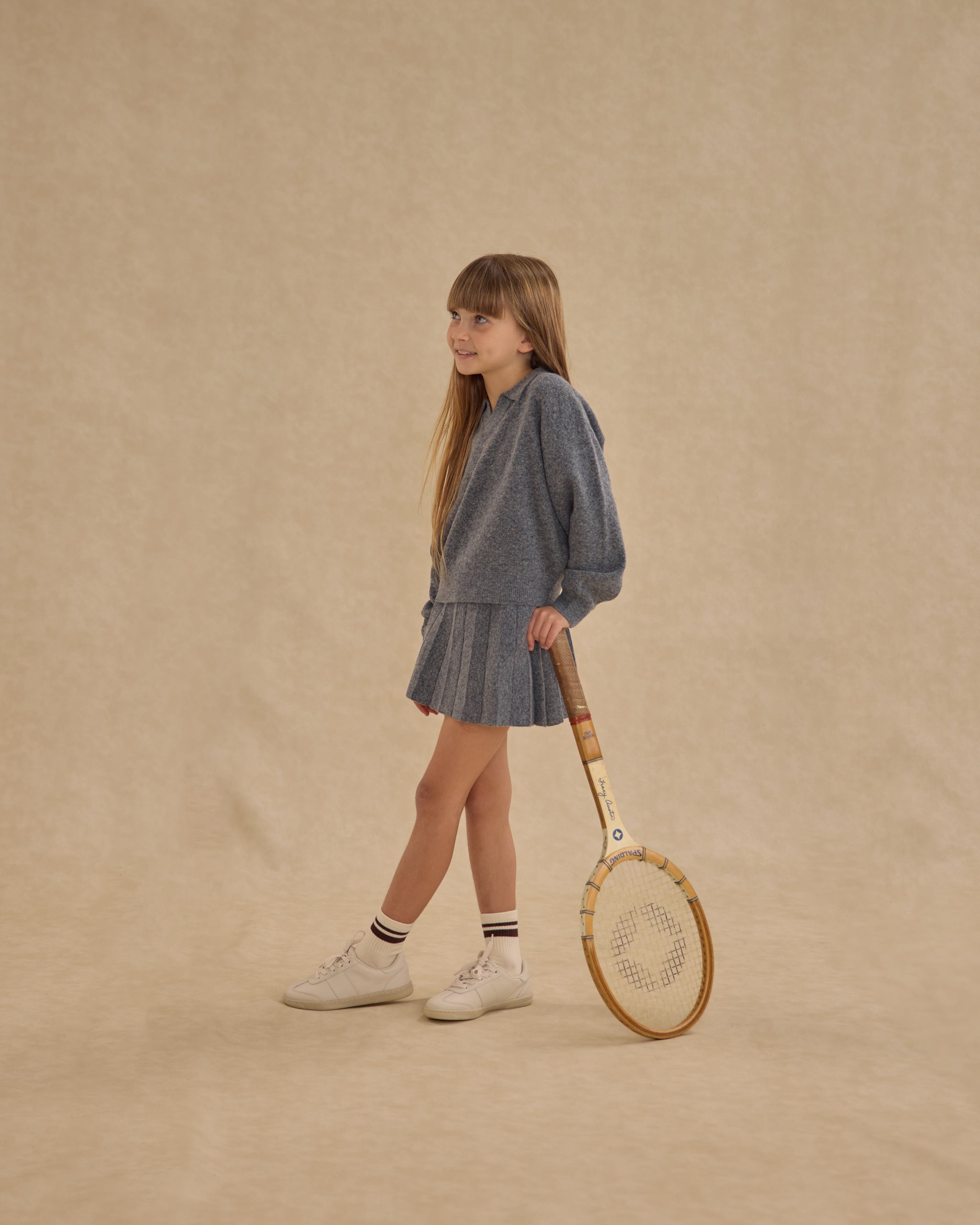 Rylee + Cru ライリーアンドクルー ベビー服 子供服  カラードセーター　ヘザーグレー