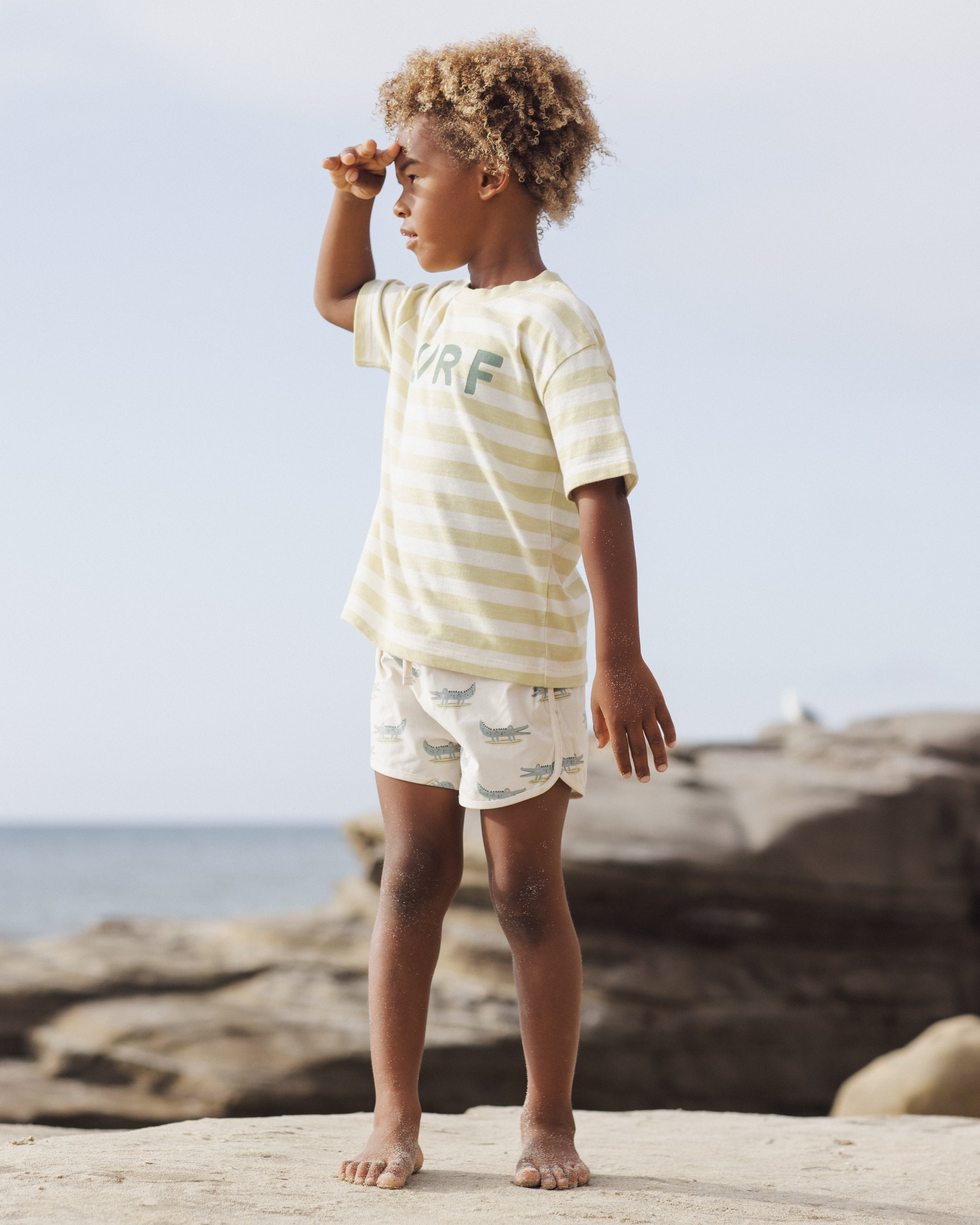 Rylee + Cru ライリーアンドクルー ベビー服 子供服 リラックスTシャツ　サーフ