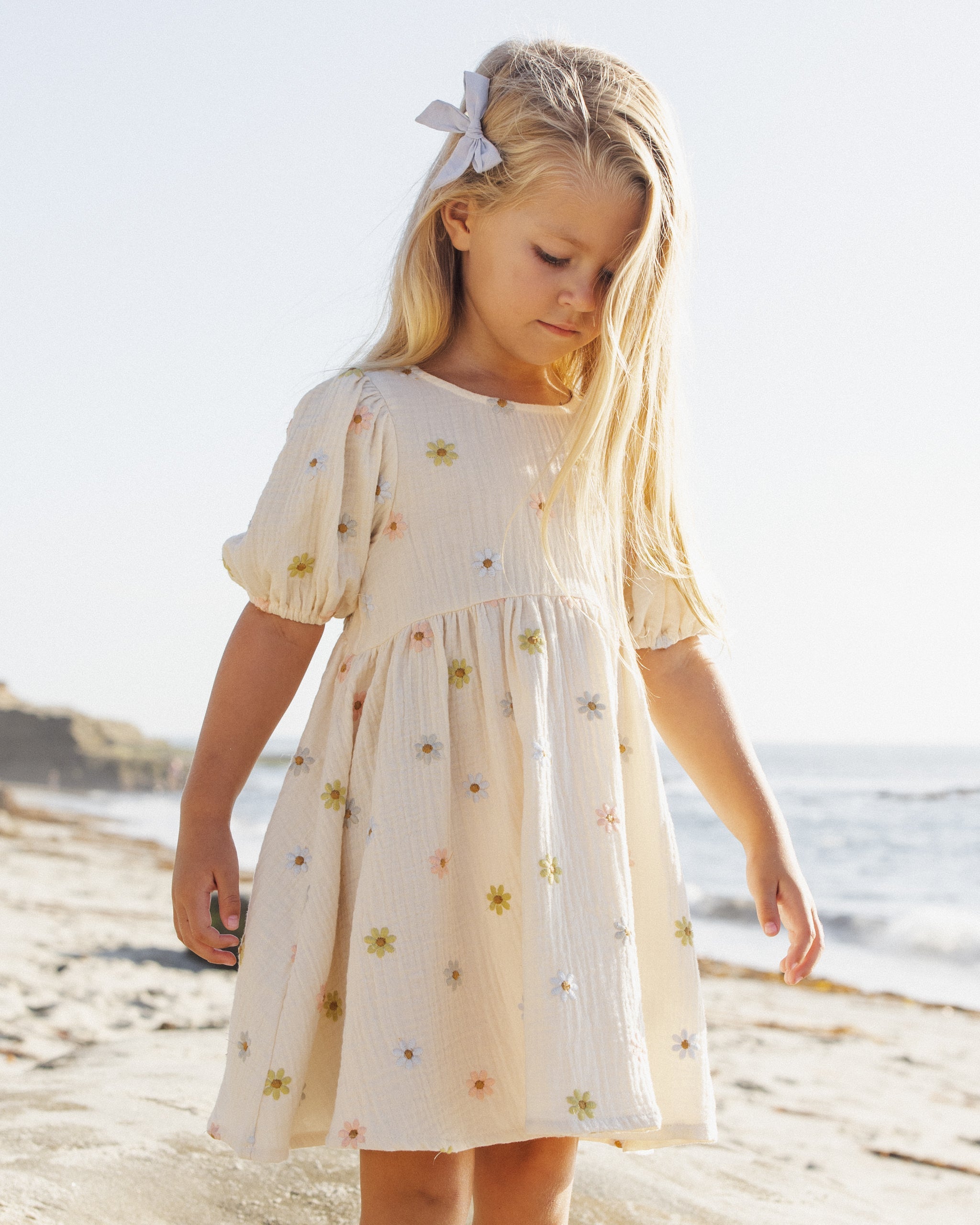 Rylee + Cru ライリーアンドクルー ベビー服 子供服 ボウ2コセット　ペリウィンクル
