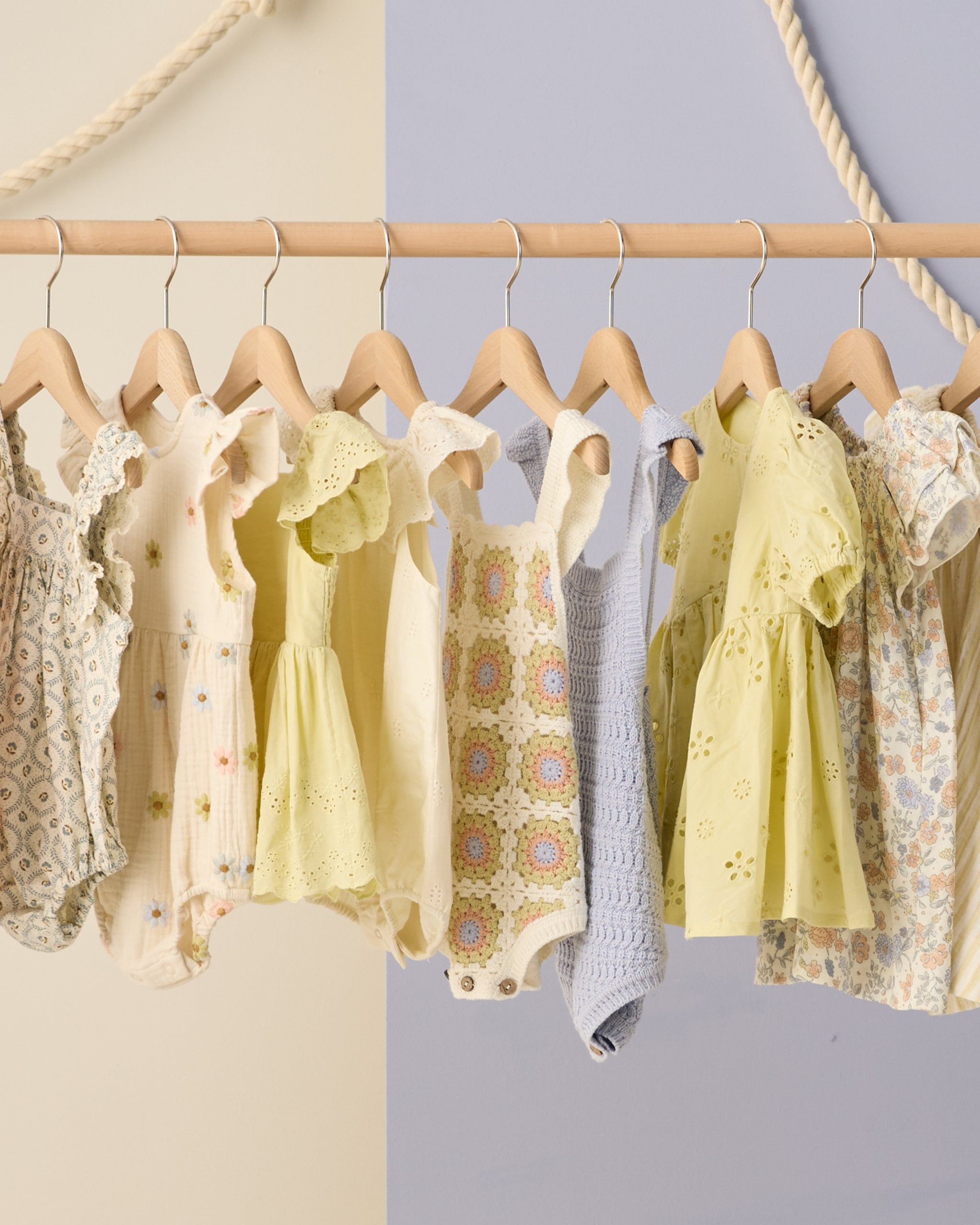 Rylee + Cru ライリーアンドクルー ベビー服 子供服 レミ ロンパース　シトロン