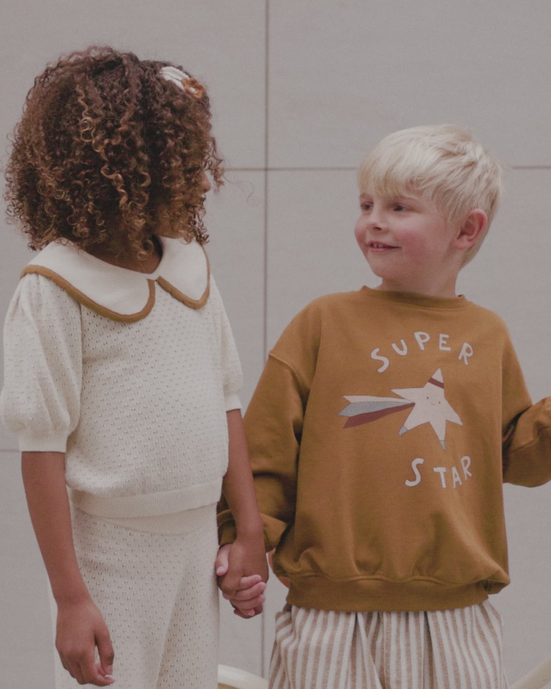 Bobble Cardigan || Golden
